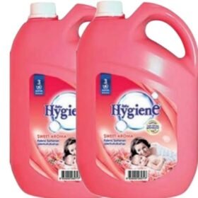 Hygiene ไฮยีน ปรับผ้านุ่ม สูตรมาตรฐาน ขนาด 2800 มล แพ็คคู่ แดง