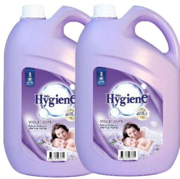Hygiene ไฮยีน ปรับผ้านุ่ม สูตรมาตรฐาน ขนาด 2800 มล แพ็คคู่ ม่วง