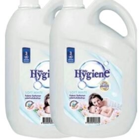 Hygiene ไฮยีน ปรับผ้านุ่ม สูตรมาตรฐาน ขนาด 2800 มล แพ็คคู่ ขาว