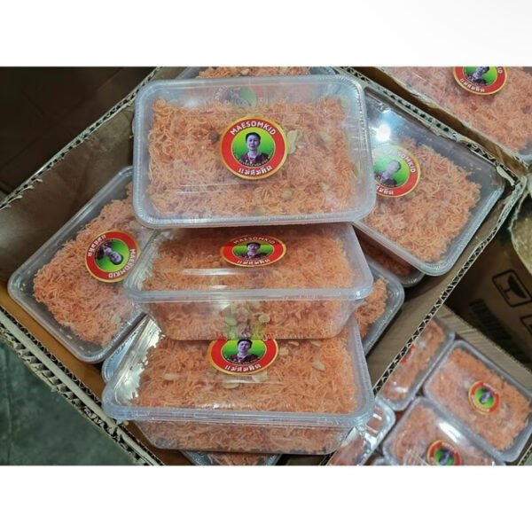 (เซ็ต 3 กล่อง) หมี่กรอบ โบราณตลาดน้ำดำเนินสะดวก หมี่กรอบซอสมะขาม กล่องใหญ่ อร่อย กรอบ ไม่เหนียว เน้นคุณภาพแบบโบราณ (ส่งฟรี)