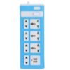 ปลั๊กไฟของแท้ - รับรองด้วยมาตรฐาน มอก สีฟ้า-12M