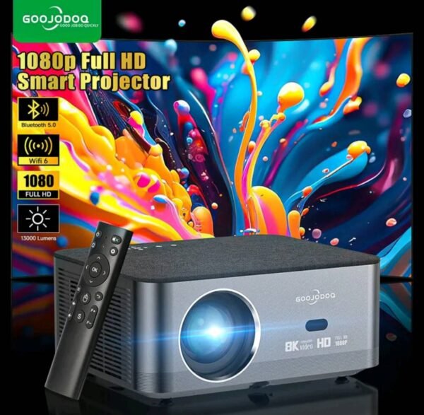GOOJODOQ 2024โปรเจคเตอร์มินิ 1080P /4K รุ่นAC1041