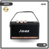 JMAX ลําโพงบลูทูธเชื่อมต่อได้2ตัวพร้อมสายหิ้ว 5W2ดอก รุ่นJM-4D สีดำ