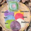เซ็ตขนมข้าวปุกงาปาปาลีซูครบ7สี ปิ้ง ทอด ชุดของฝากยิ่งดี