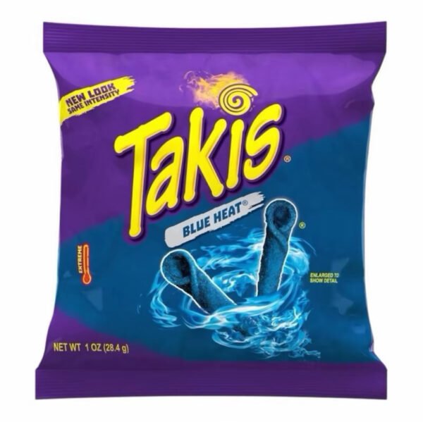 Takis Fuego - Blue Heat 28g | 92g - นำเข้า an USA! (1 ออเดอร์ / 2 ถุง) ส่งฟรี - Image 3