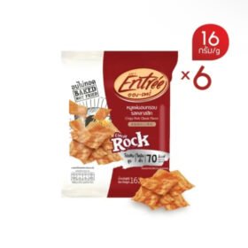 หมูแผ่นอองเทร่ รสคลาสสิกร็อค 16 กรัม (6 ซอง/ชุด)