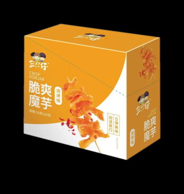 หมึกกรุบ ขนมบุก ปรุงรสหม่าล่า พร้มมส่ง/หมึกปรุงรส เคี้ยวกรุบๆ ขนมทานเล่น นำเข้าจากจีน 2 แบบ 2 สไตล์ - Image 2
