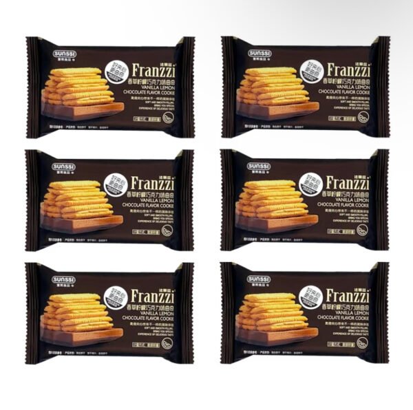 (6 ซอง) ฟรานซี คุกกี ขนมนำเข้าแสนอร่อย มี 5 รสชาติ ให้เลือก / Franzzi Chocolate Cookie - Image 5