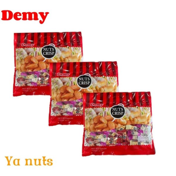 NUTS Crisp ใหม่ (ราคาคุ้มๆไปเลยค่าาา) 3 รสชาติในห่อเดียวกัน NUTS Crisp Ya 2แถม1 (3 ห่อ) แบบจุกๆ (ส่งฟรี)