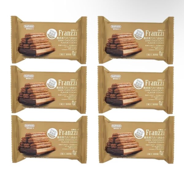 (6 ซอง) ฟรานซี คุกกี ขนมนำเข้าแสนอร่อย มี 5 รสชาติ ให้เลือก / Franzzi Chocolate Cookie - Image 7