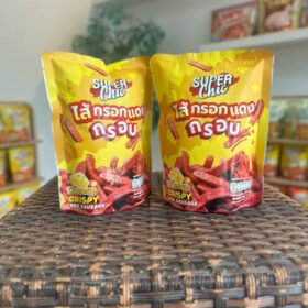 ไส้กรอกแดงกรอบ รสชีส 1 ห่อ 35 บาท