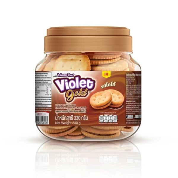 Violet gold ไวโอเลต โกลด์ แครกเกอร์ 330-380 กรัม (1 ออเดอร์ / 4 กล่อง) ส่งฟรี - Image 8