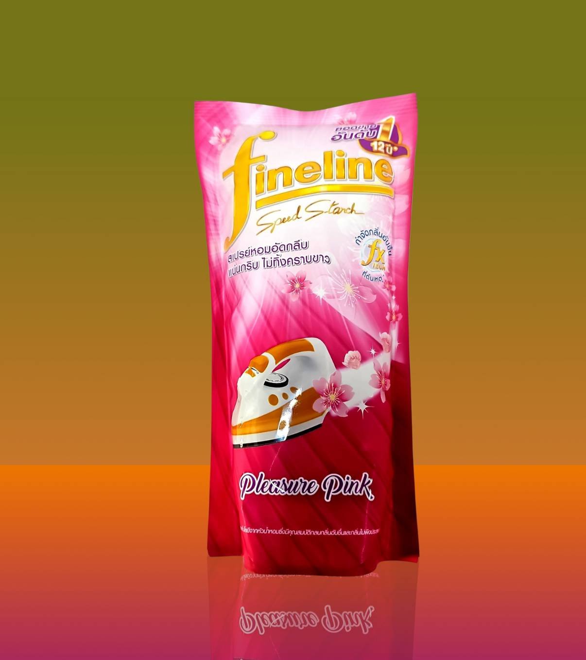 สเปรย์หอมรีดผ้าเรียบ ไฟไลน์ กลิ่น Fabric Stanch (สีชมพู) ขนาด 500 มิลลิลิตร จำนวน 2 ถุง