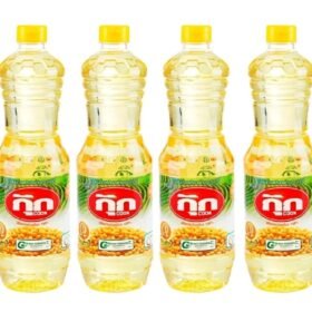 กุ๊ก น้ำมันพืช น้ำมันปาล์ม ขนาด 1 ลิตร จำนวน 4 ขวด