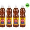 น้ำปลาแท้ ตราทิพรส ขนาด 700 มิลลิลิตร จำนวน 4 ขวด